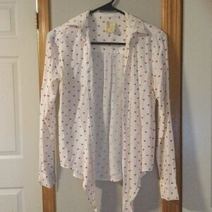3/$25 💓 Heart Blouse